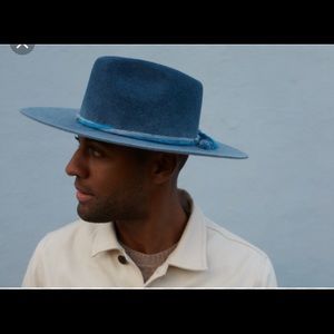 NWT Goorin Bros Country Boy Fedora Blue Size XL